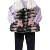 Conjunto Casual  y Abrigador de 3 Piezas para Niña